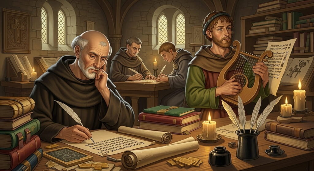 Anglo-Saxon Period or Old English Period-famous writers of the age