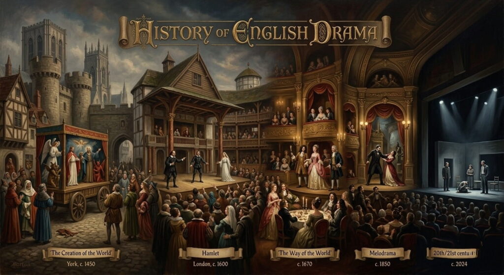 The History of English Drama