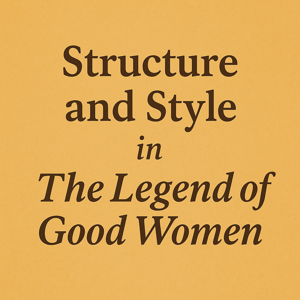 Structure and Style in The Legend of Good Women