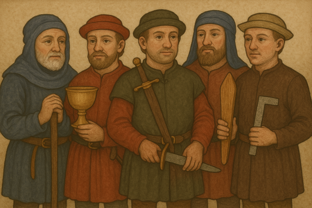 The Guildsmen in The Canterbury Tales