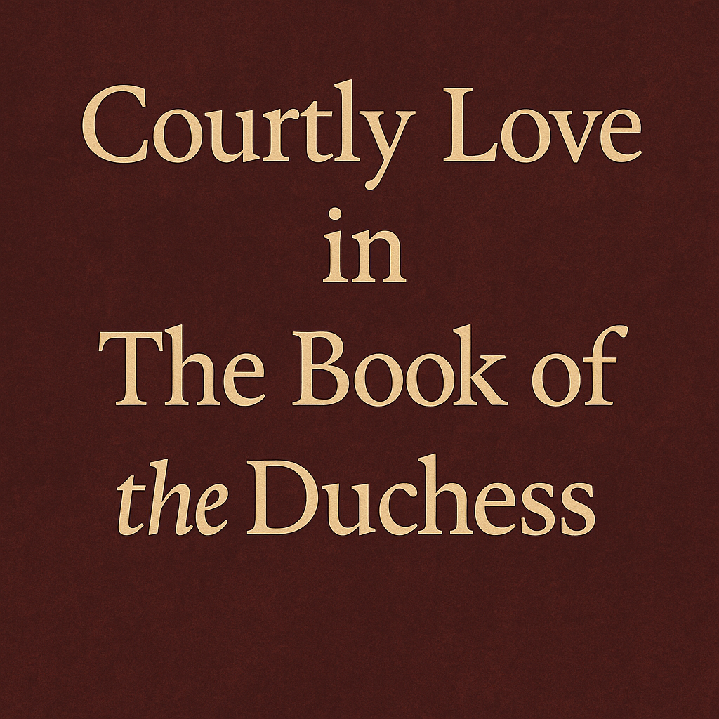Courtly Love in The Book of the Duchess