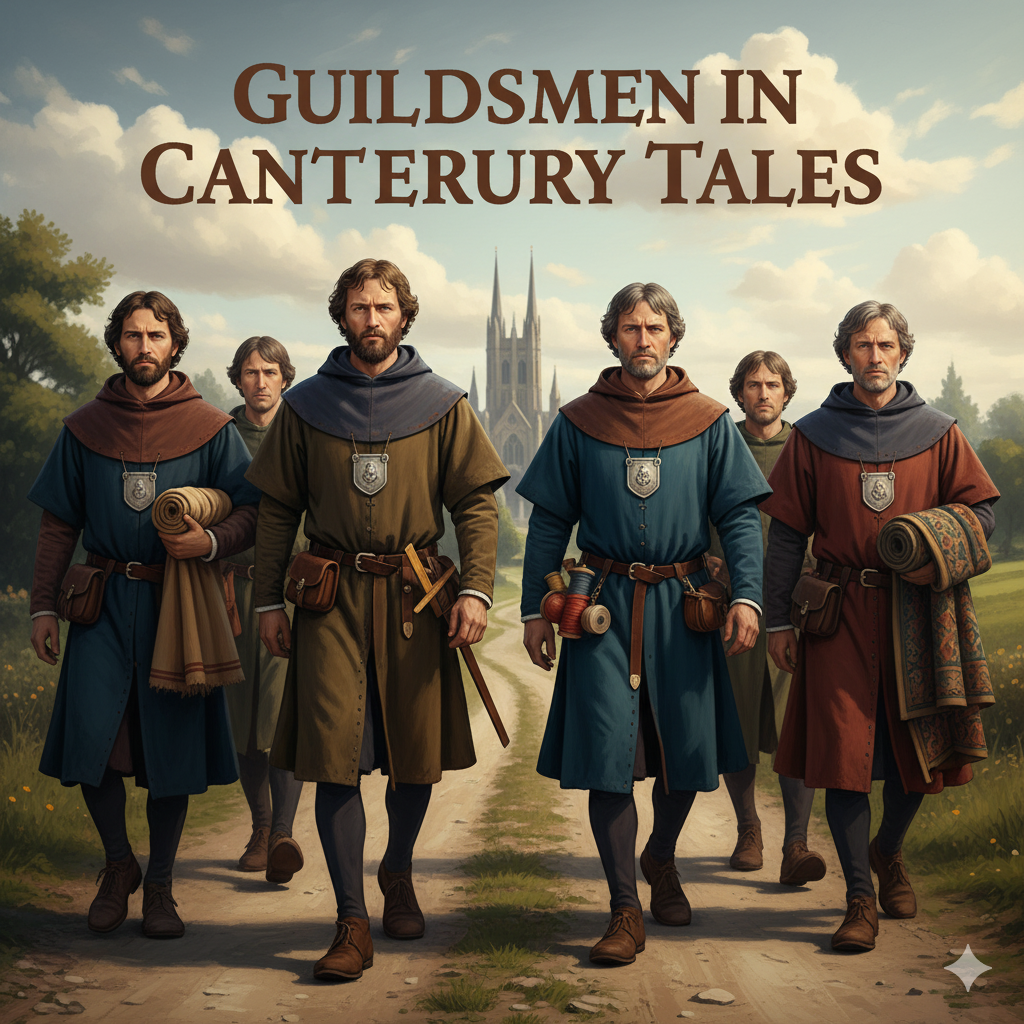 guildsmen in Canterbury Tales