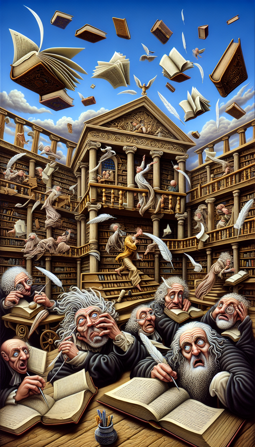 Mockery of Literary and Scholarly Tradition in The House of Fame