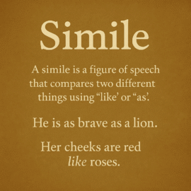 Simile in Literature with Full Examples and Meaning – Naeem Ullah Butt ...