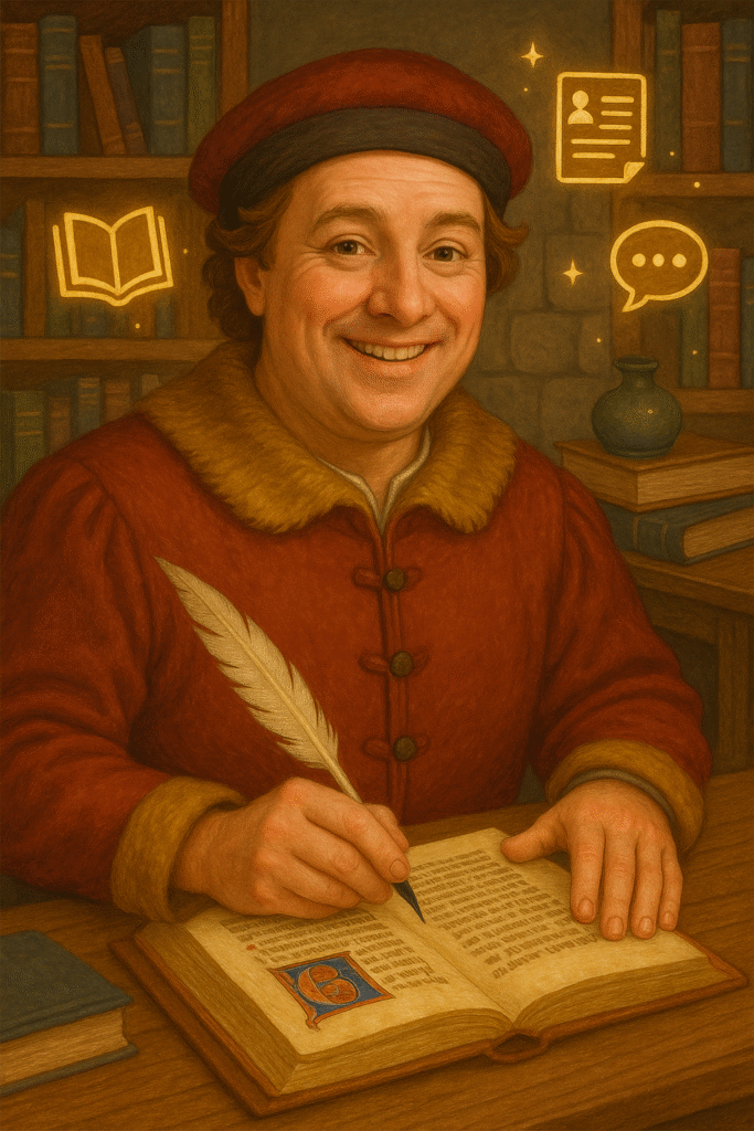The Host in Canterbury Tales