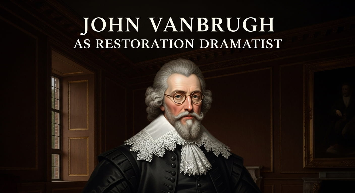 John Vanbrugh as Restoration Dramatist