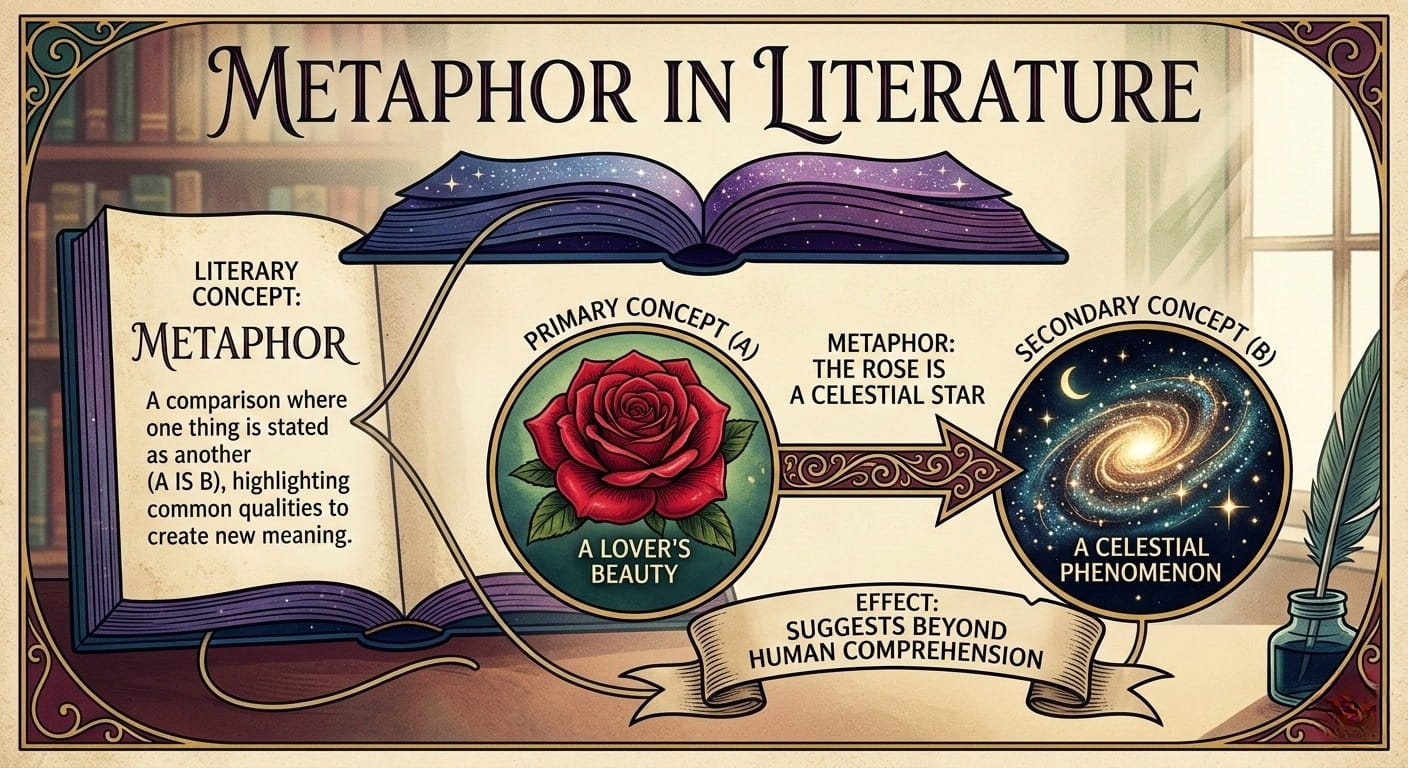 Metaphor in Literature – Definition, Examples, and Complete Guide