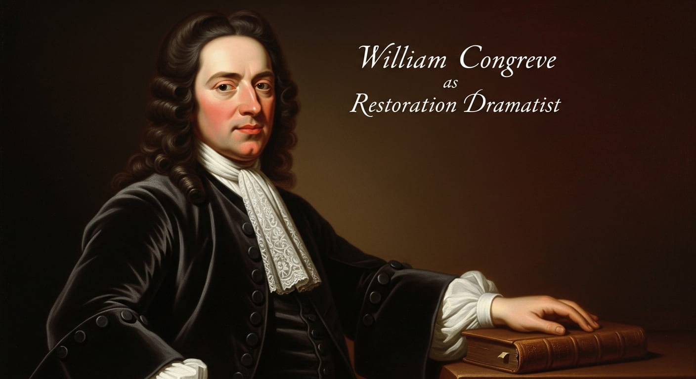 William Congreve as Restoration Dramatist