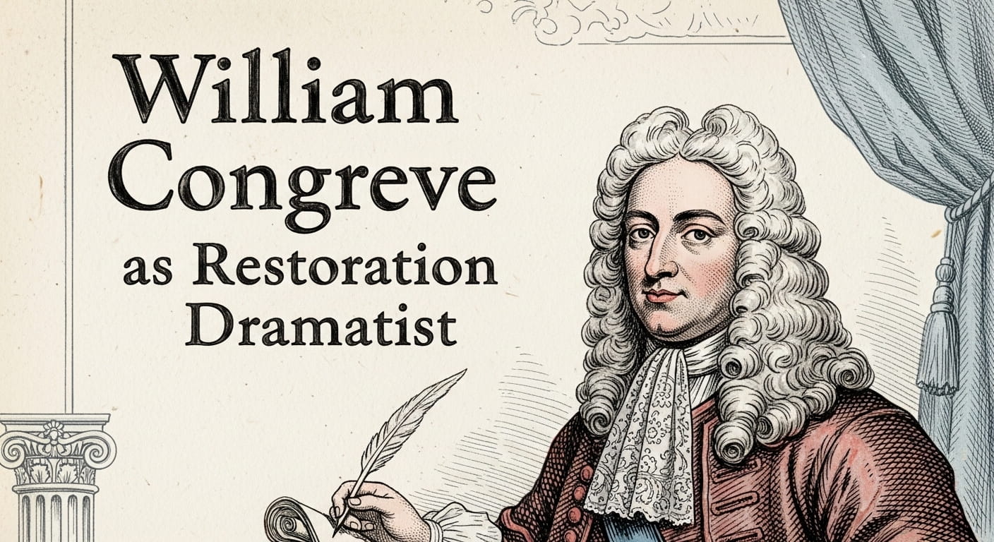 William Congreve as Restoration Dramatist
