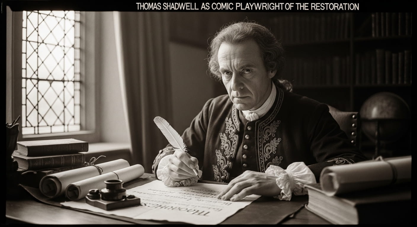 Thomas Shadwell as Comic Playwright of Restoration
