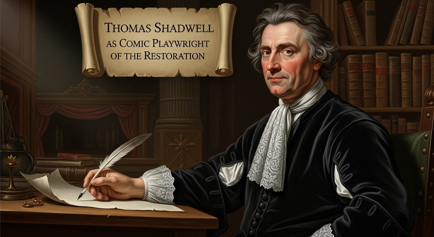 Thomas Shadwell as Comic Playwright of Restoration