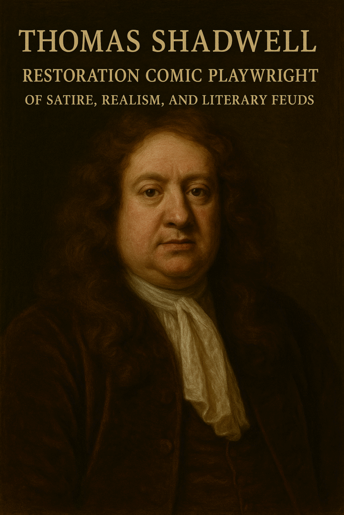Thomas Shadwell – Restoration Comic Playwright of Satire, Realism, and Literary Feuds