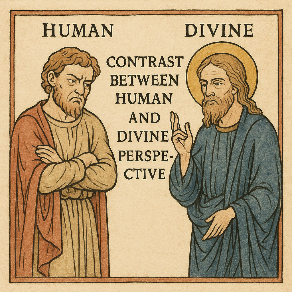 Human and Divine Perspective in Patience