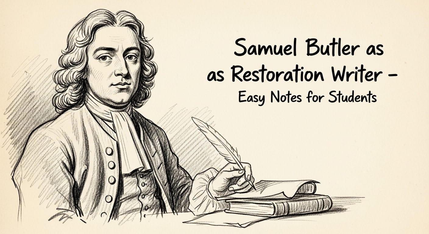 Samuel Butler as Restoration Writer