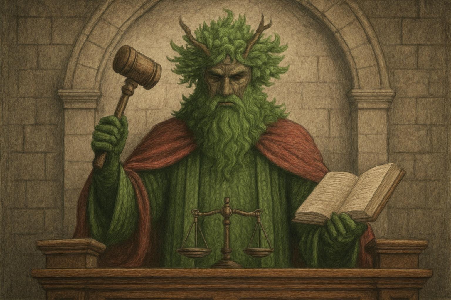 Green Knight as judge