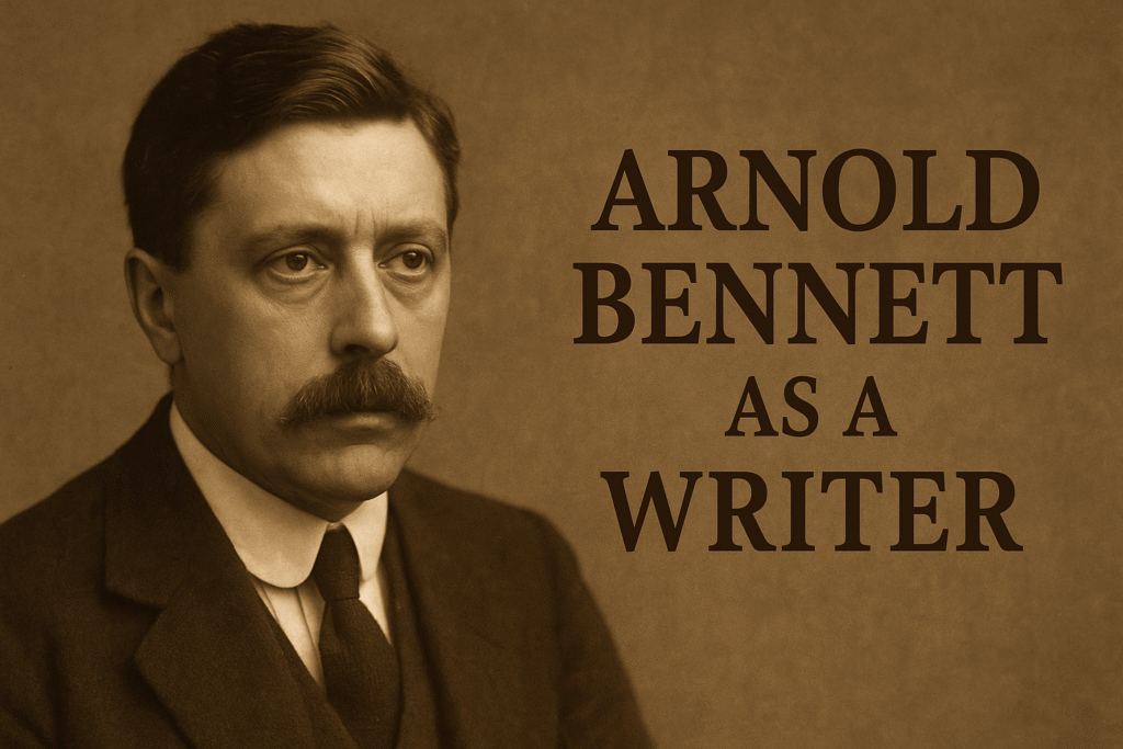 Arnold Bennett as a Writer
