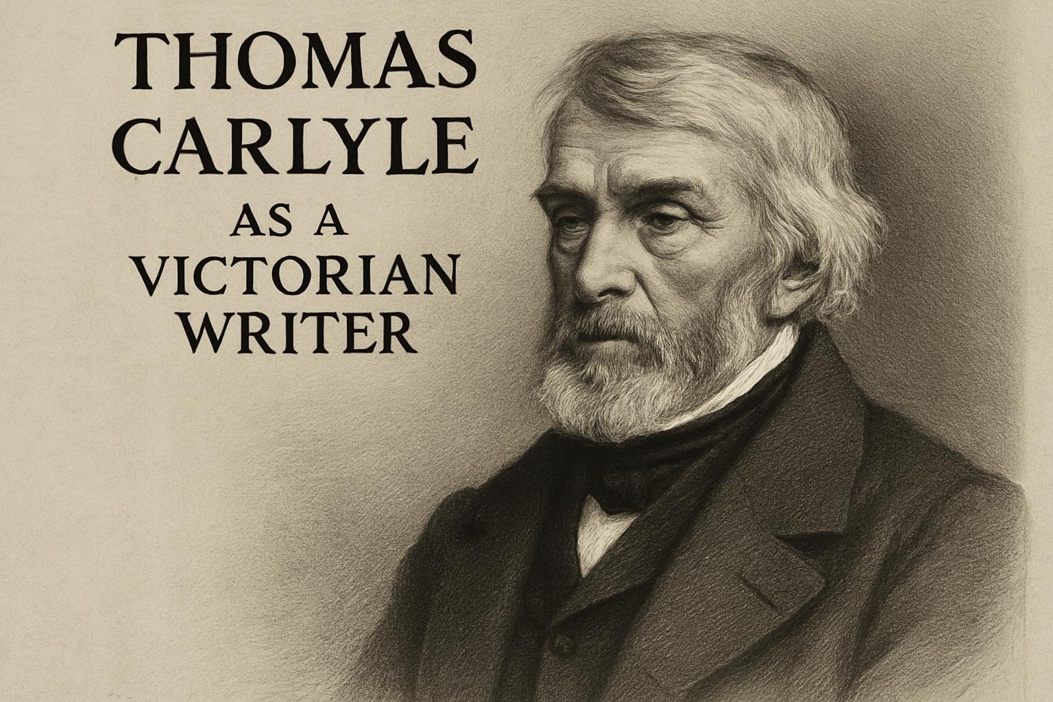 Thomas Carlyle as a Victorian writer