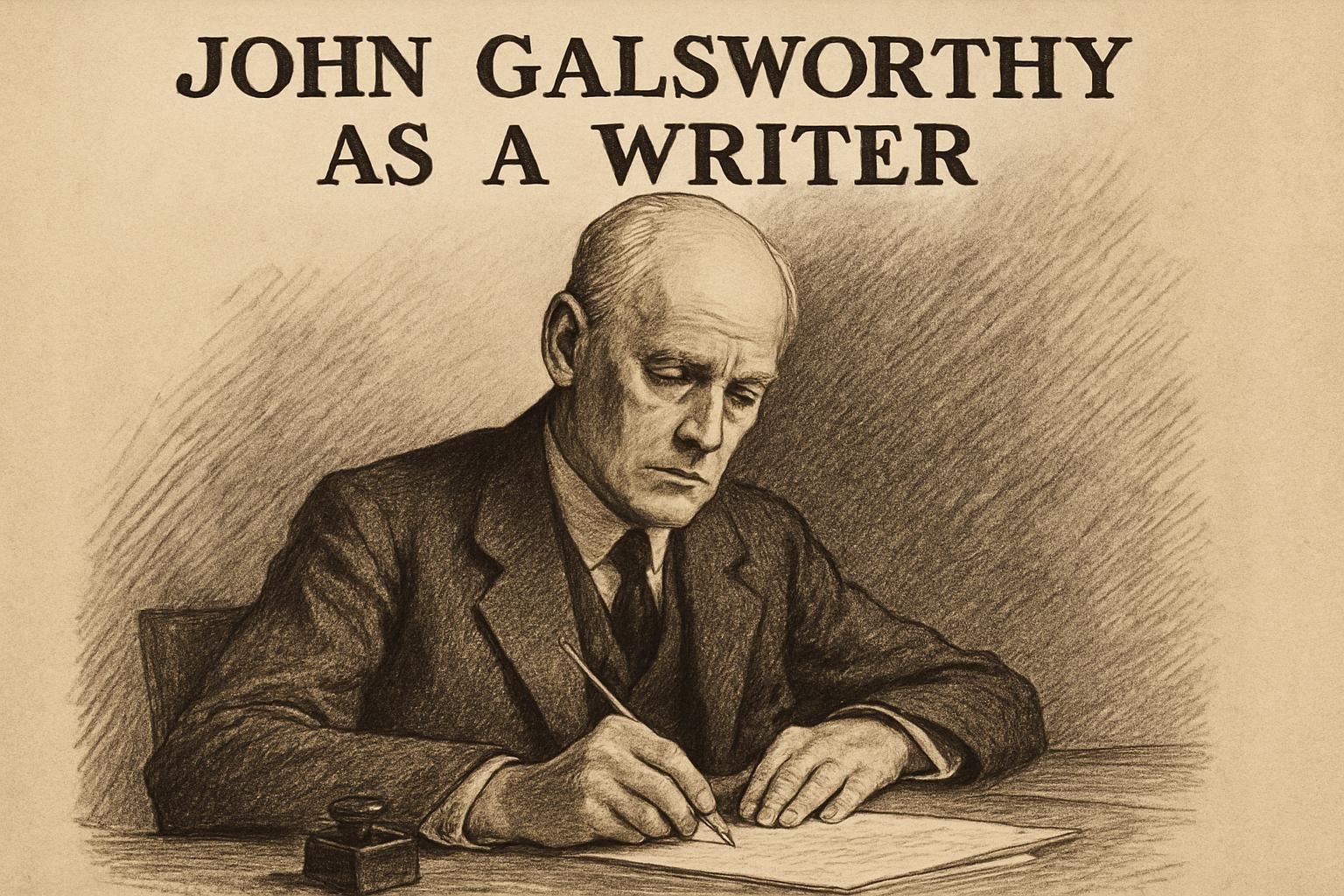 John Galsworthy as a Writer