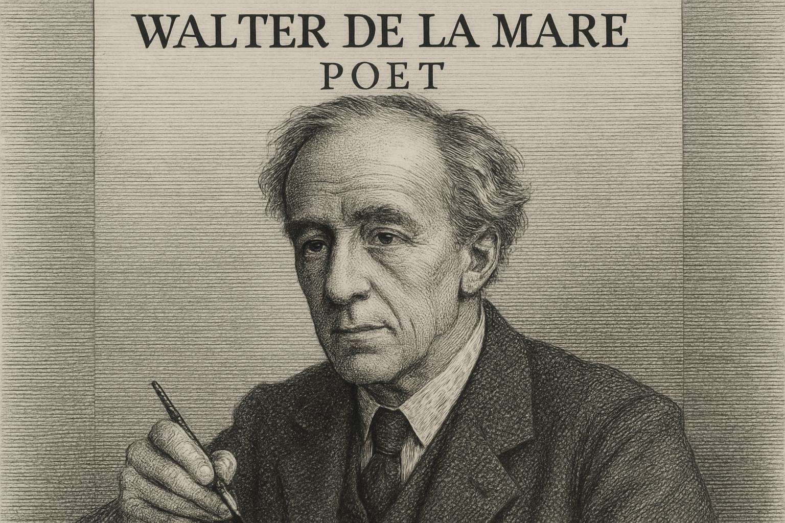 Walter de la Mare as a poet
