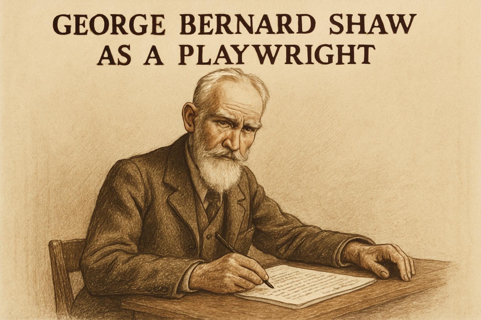 George Bernard Shaw as a Playwright