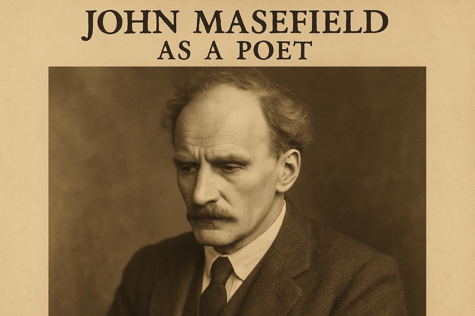 John Masefield as a Poet