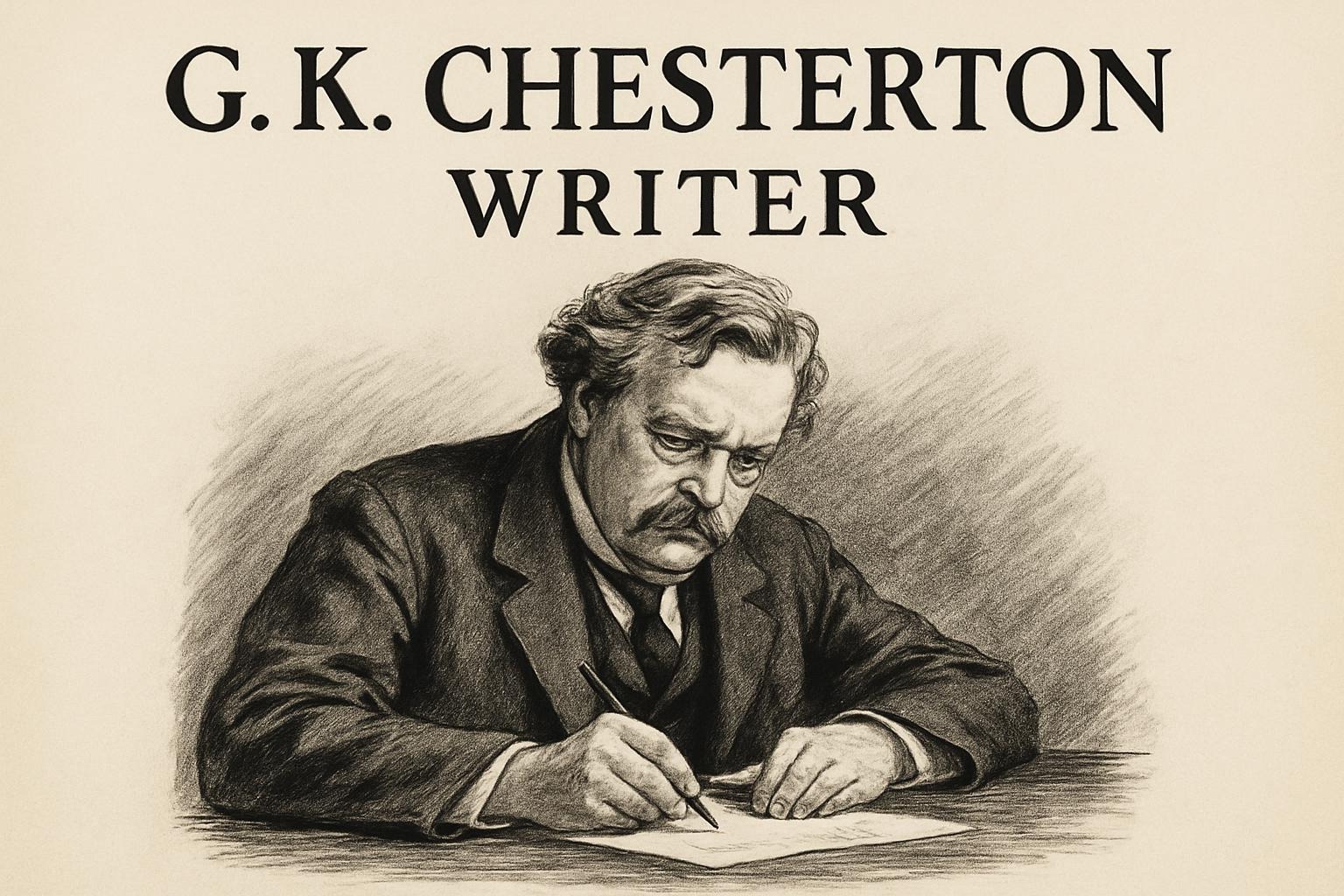 G.K. Chesterton as a Writer