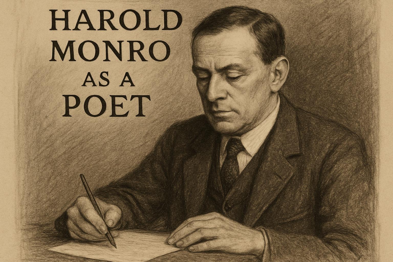 Harold Monro as a poet