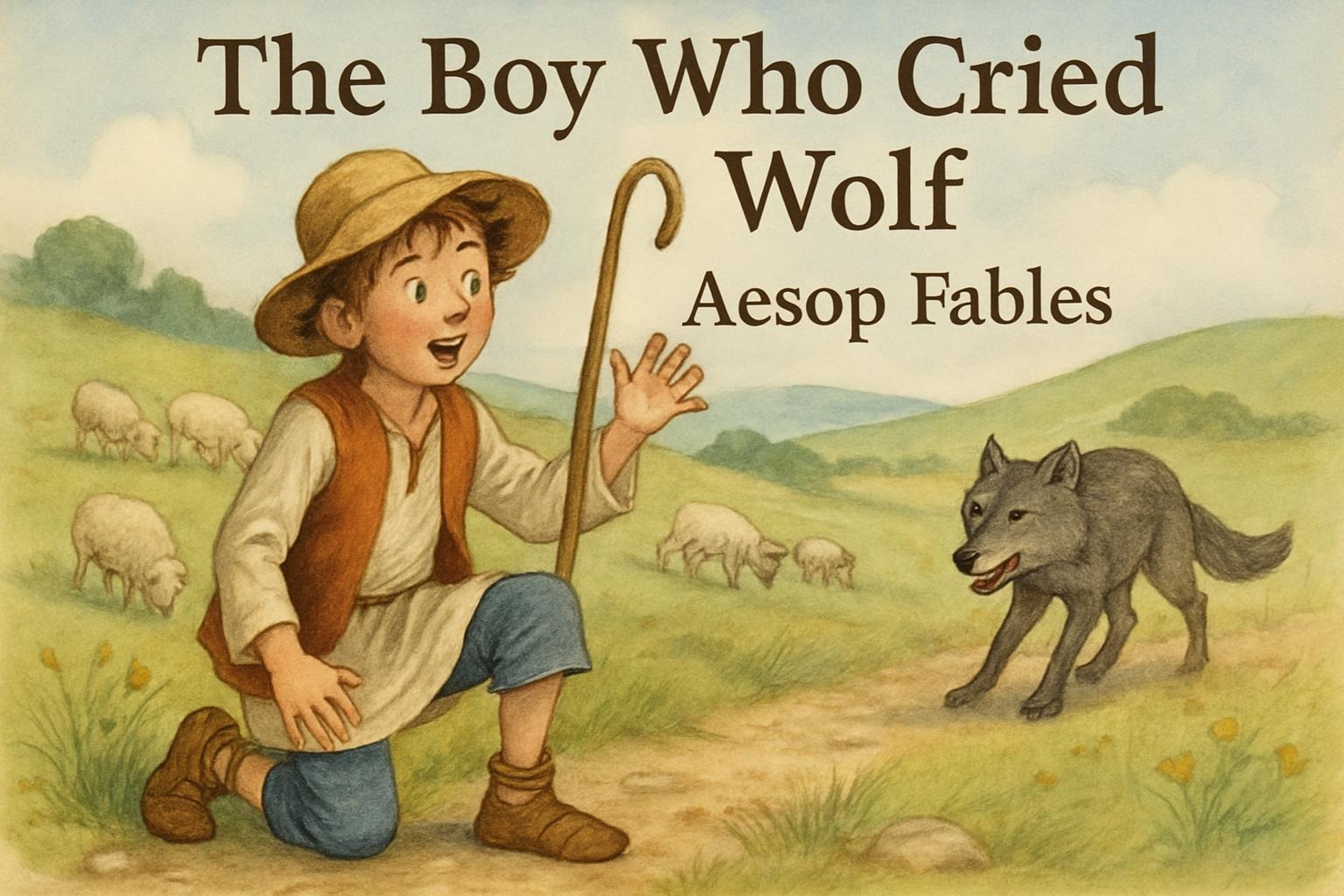 Boy Who Cried Wolf Aesop Fables