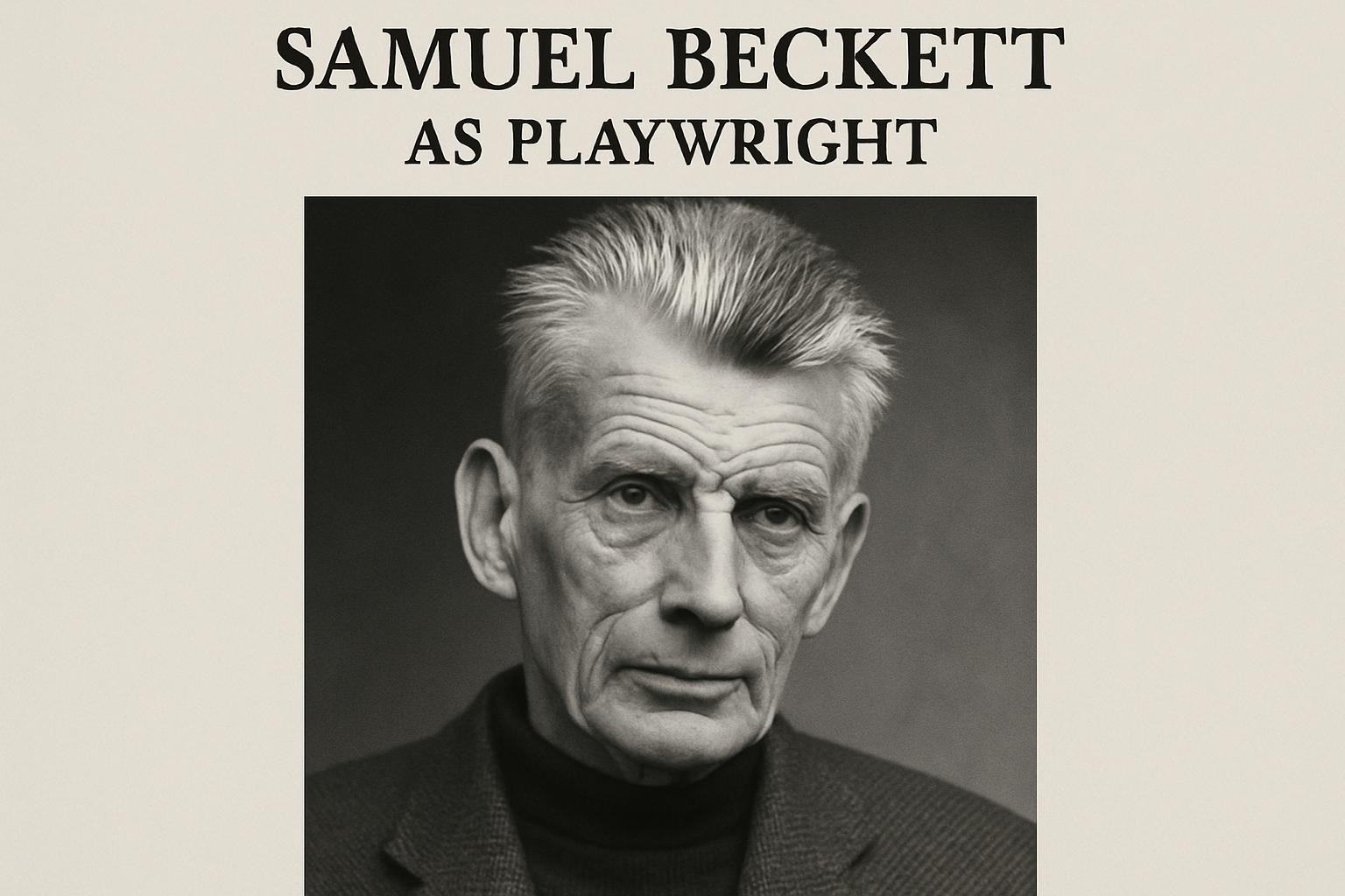 Samuel Beckett as Playwright