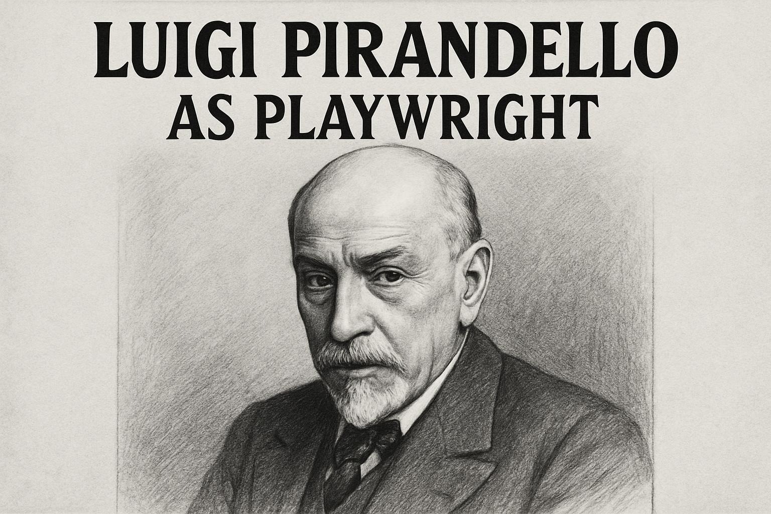 Luigi Pirandello as Playwright