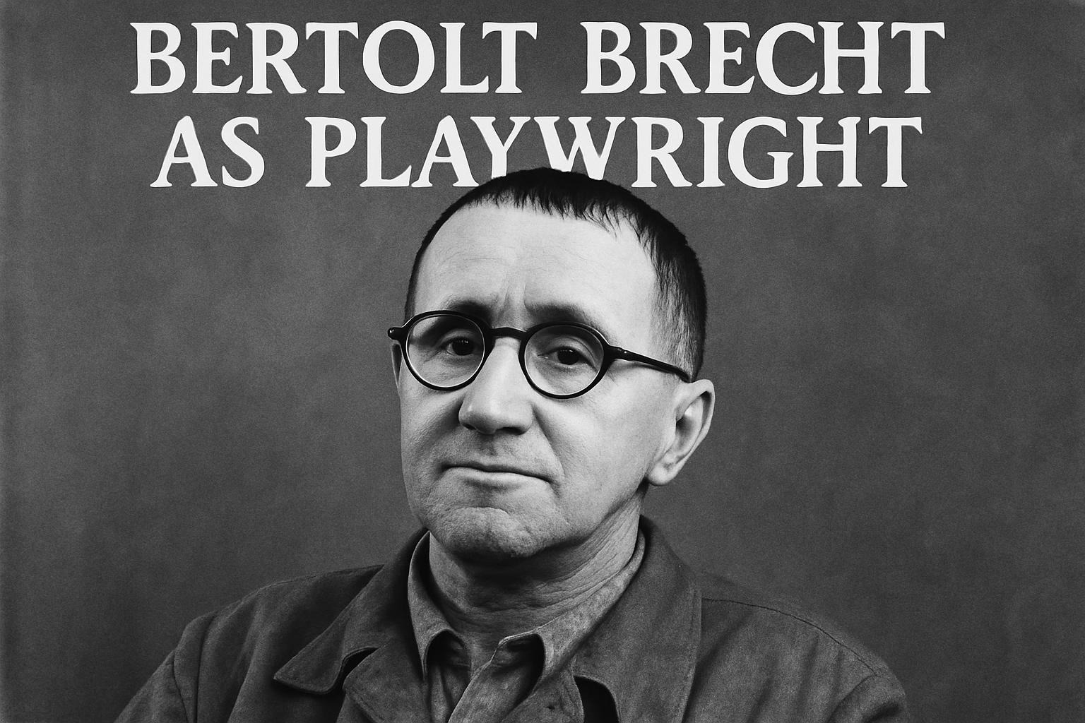 Bertolt Brecht as Playwright