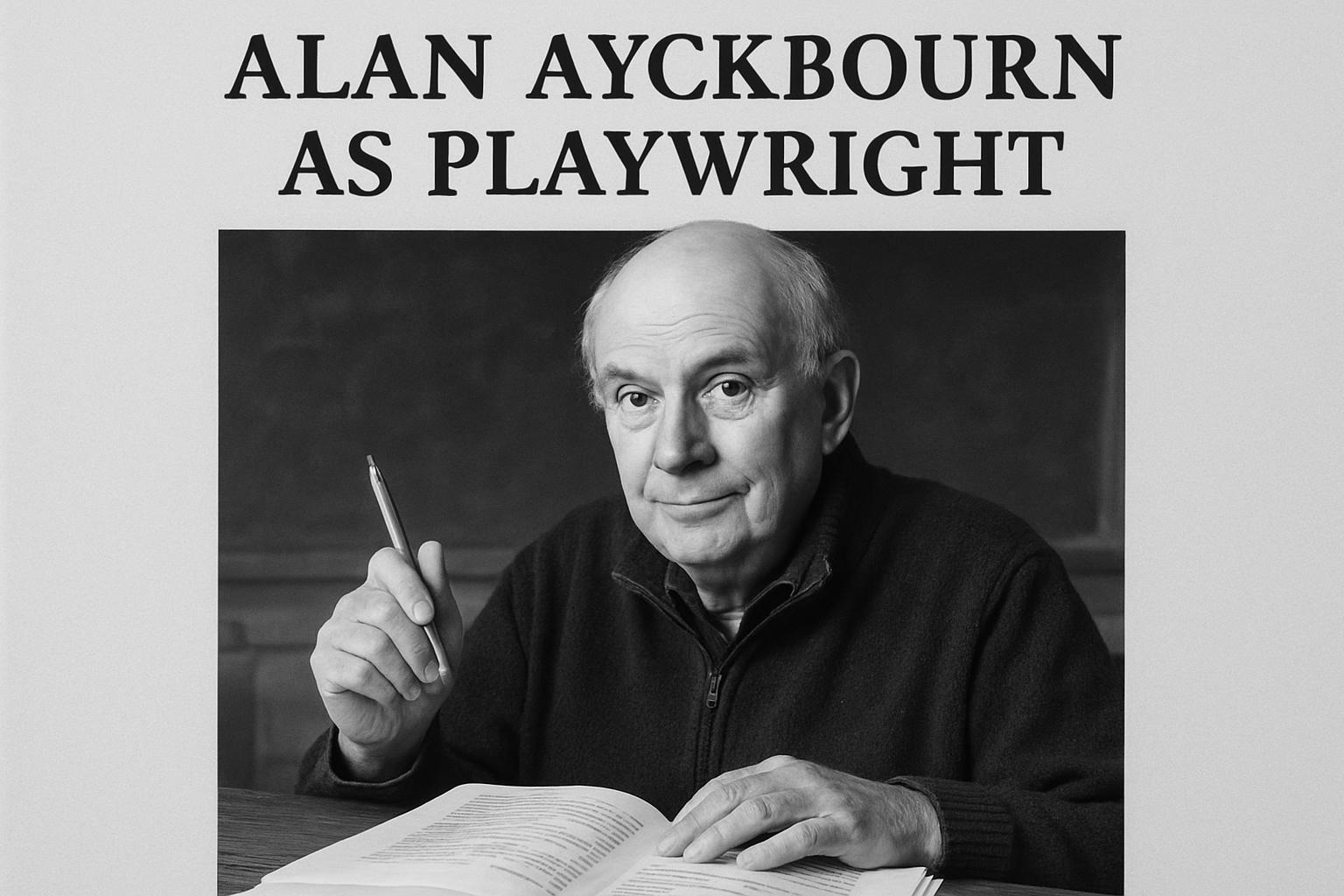 Alan Ayckbourn as Playwright