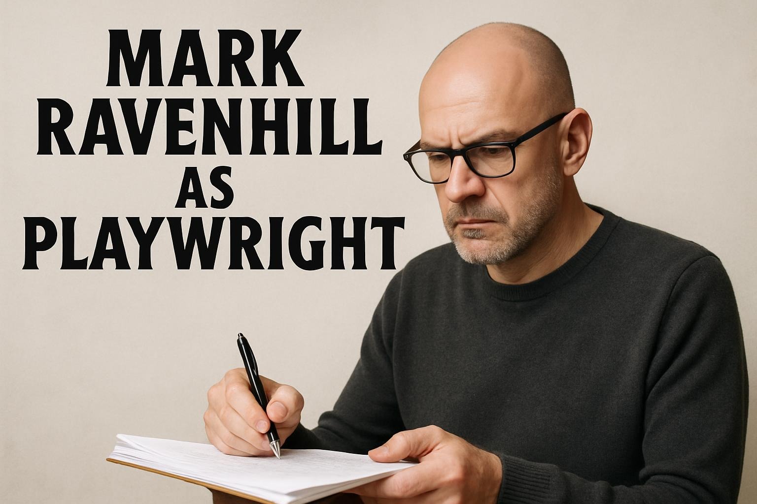 Mark Ravenhill as Playwright