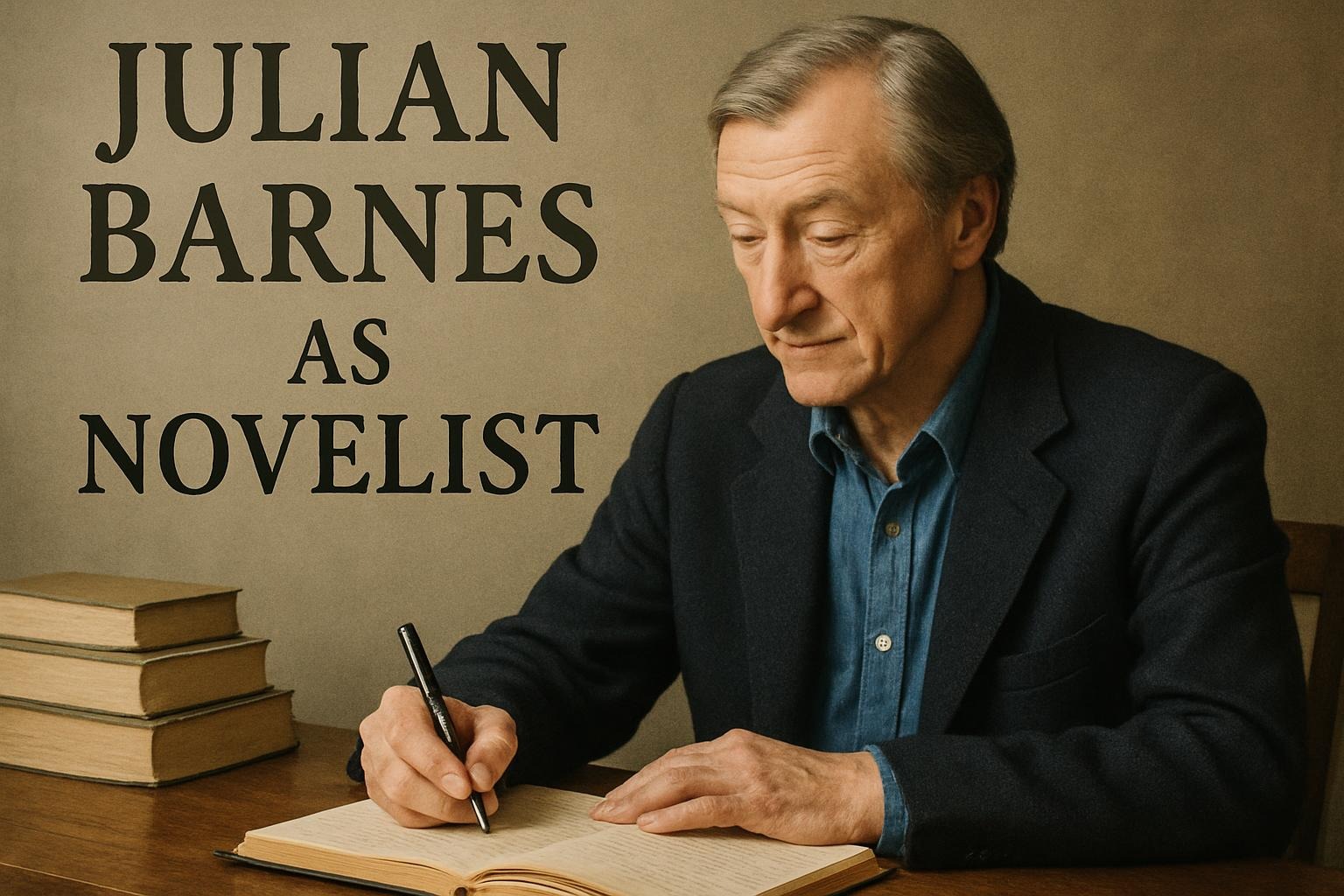 Julian Barnes as Novelist