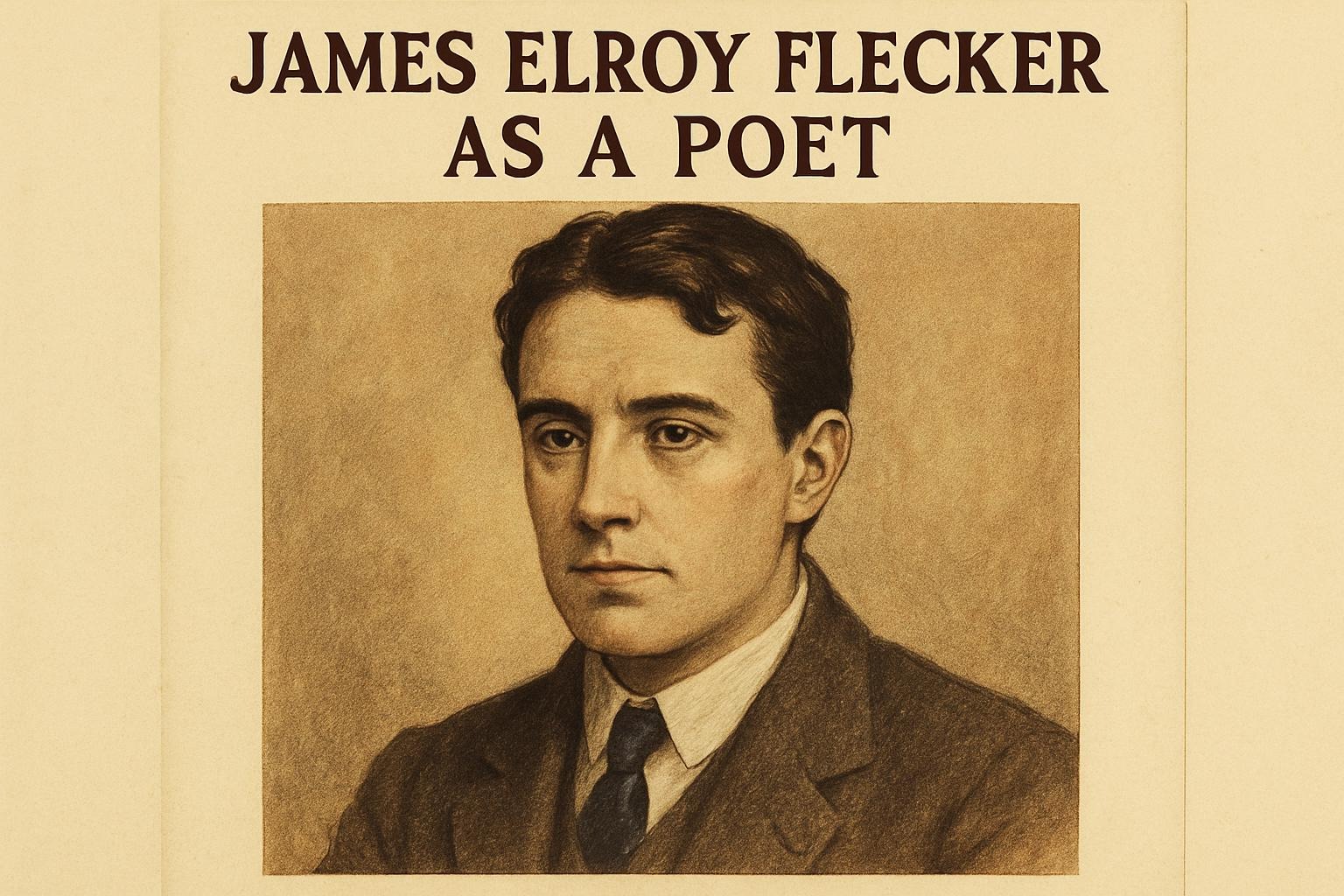 James Elroy Flecker as a Poet