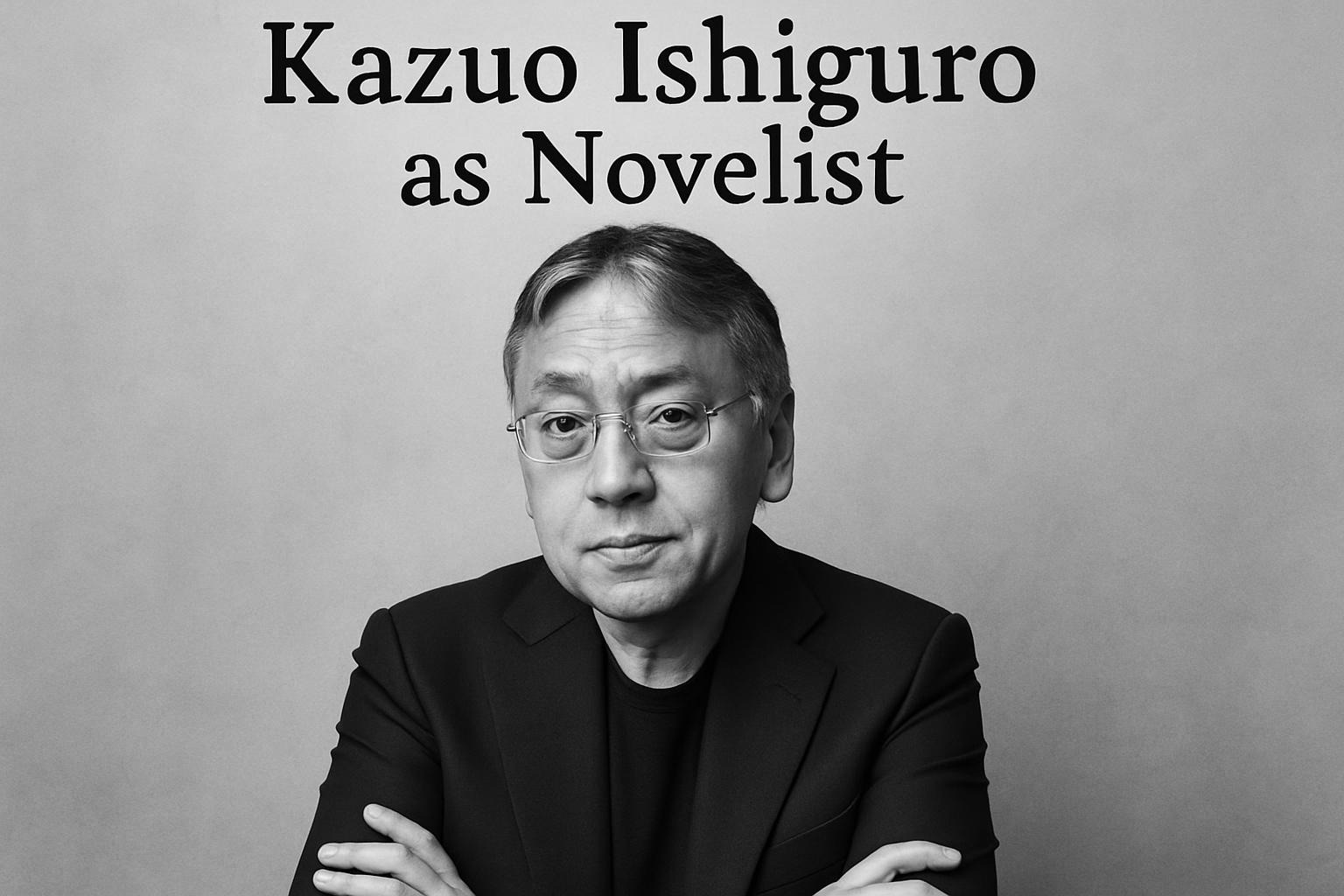 Kazuo Ishiguro as Novelist