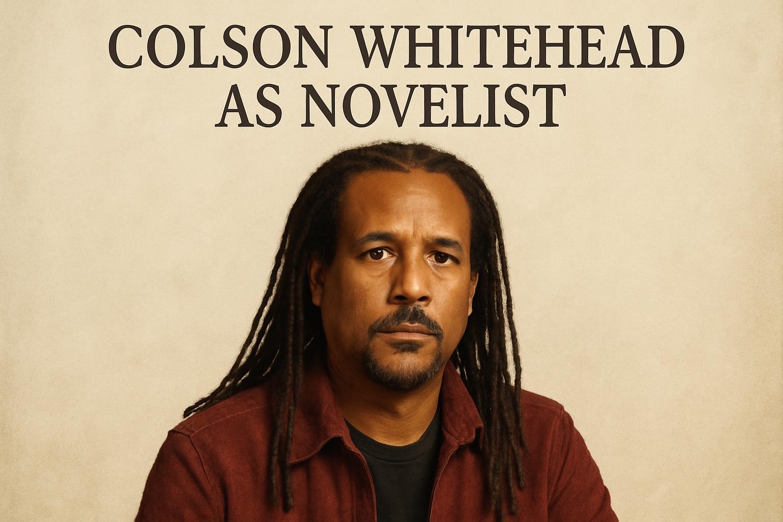 Colson Whitehead as Novelist