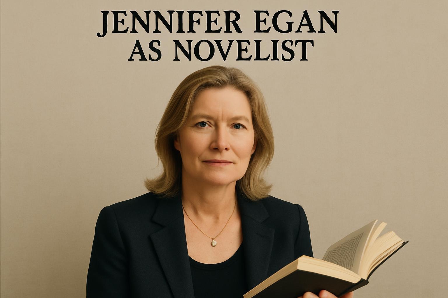 Jennifer Egan as Novelist