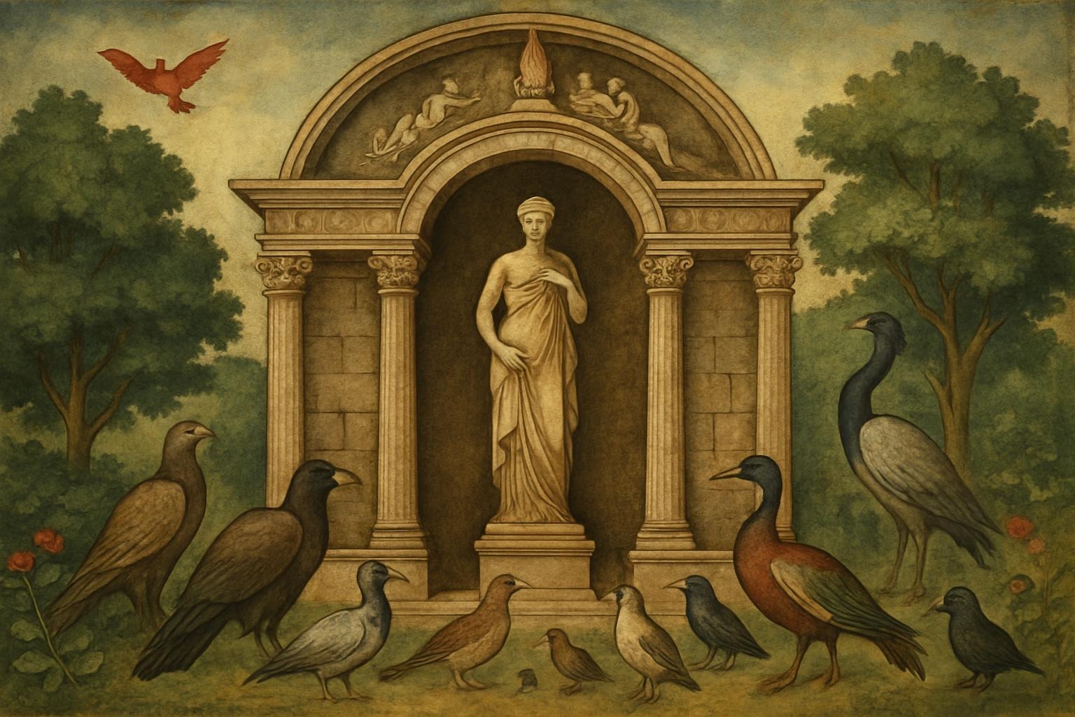 Temple of Venus in Parliament of Fowls