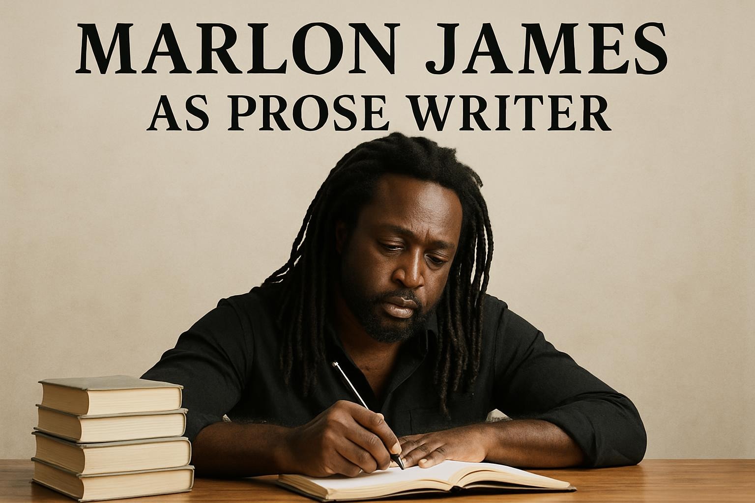 Marlon James as prose writer