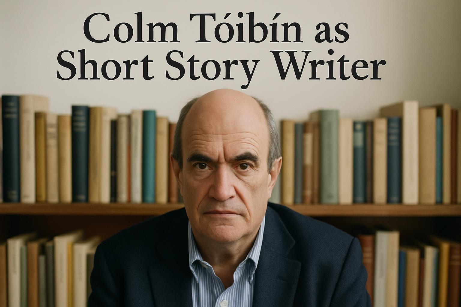 Colm Tóibín as short story writer