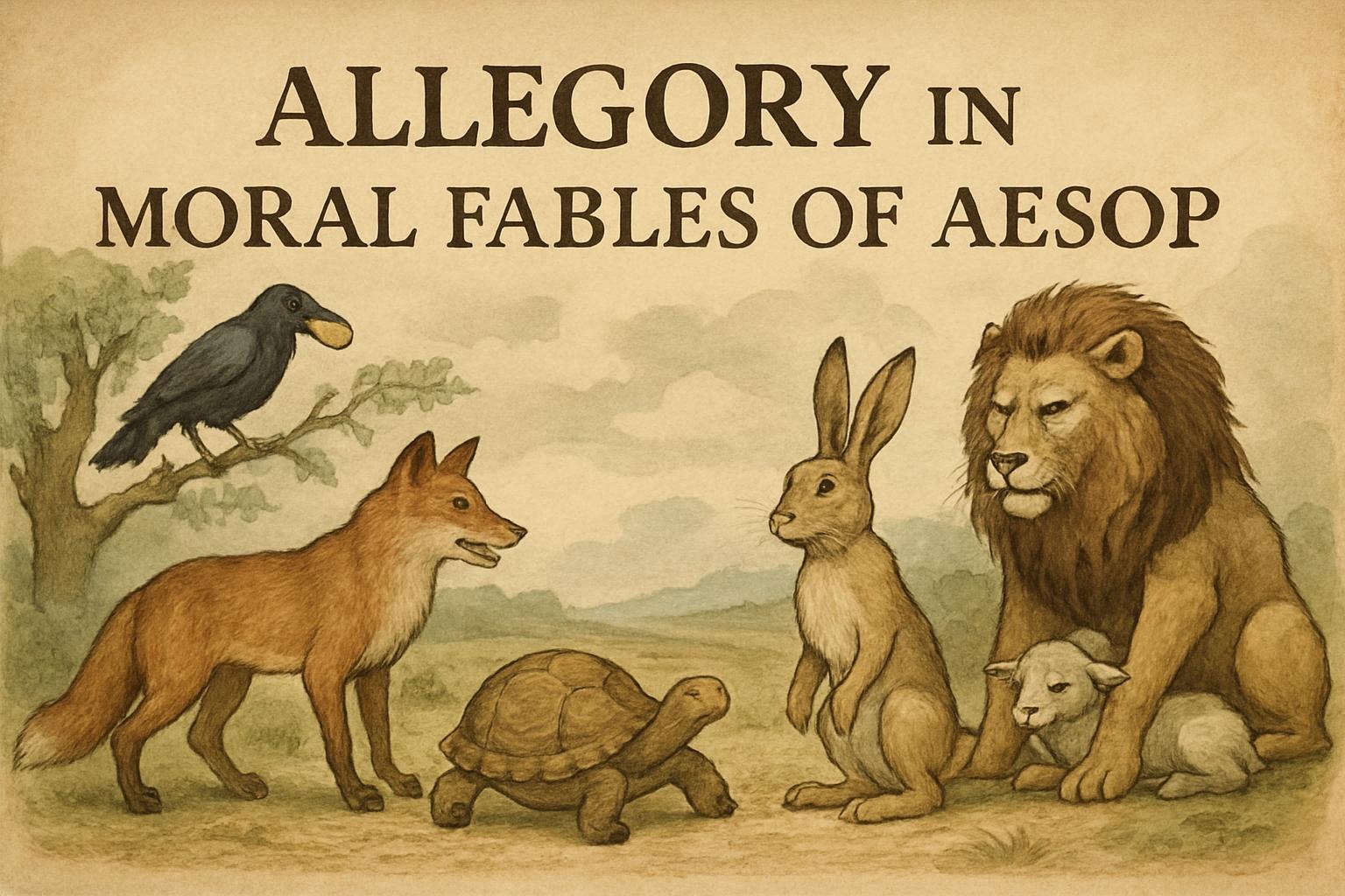 allegory in Moral Fables of Aesop