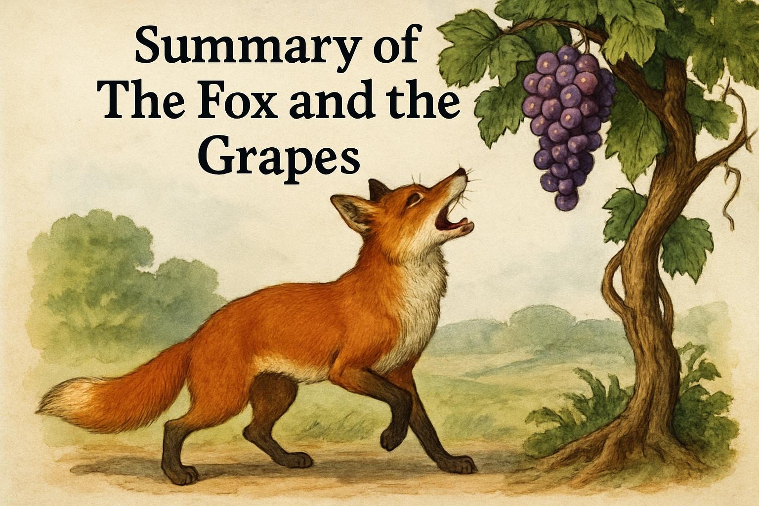 The Fox and the Grapes