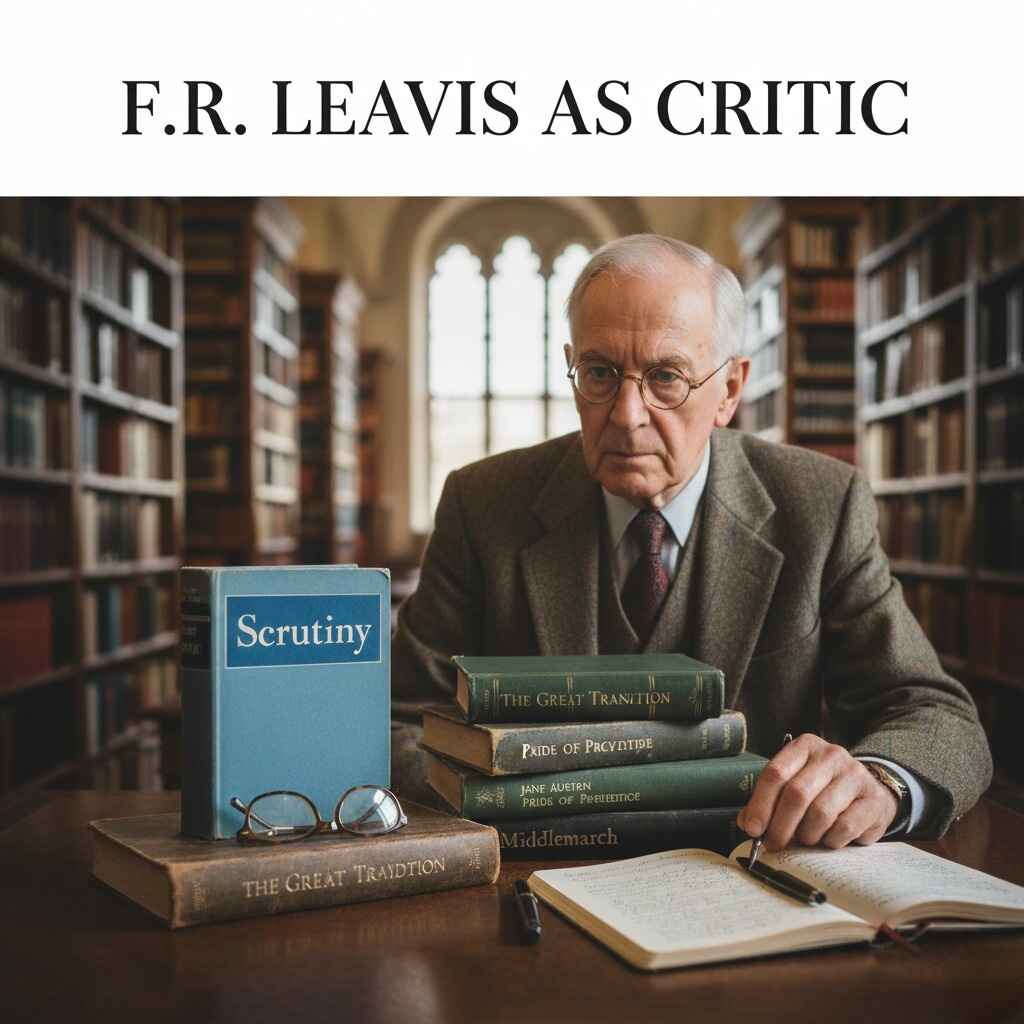 F.R.Leavis as Critic