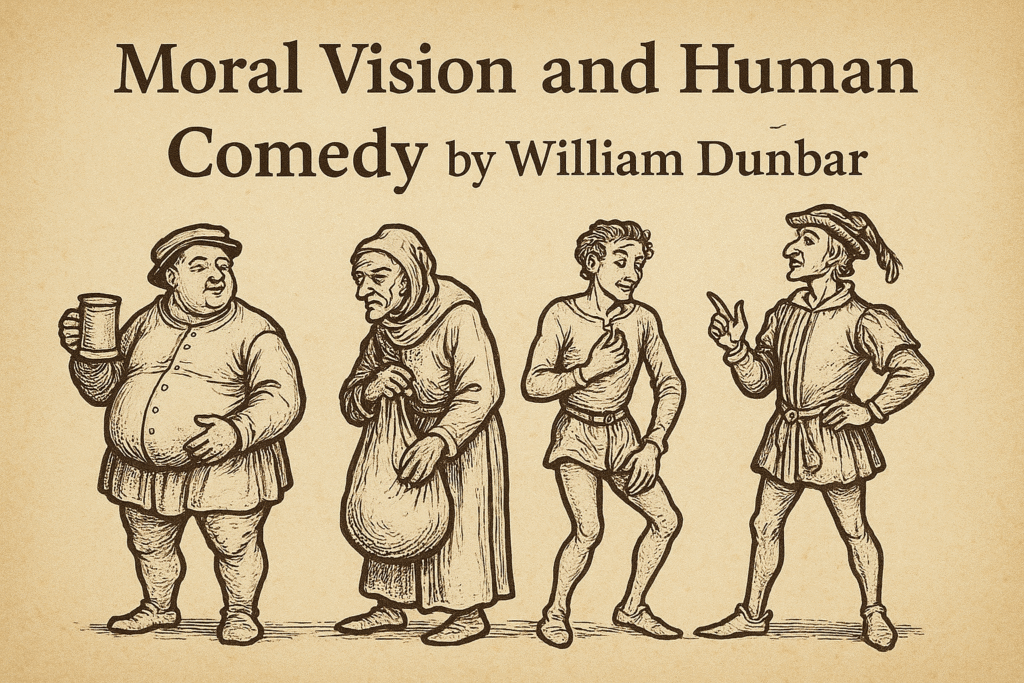 Moral Vision and Human Comedy by William Dunbar