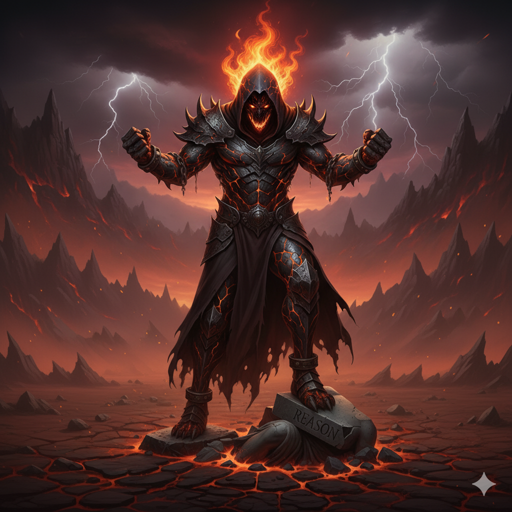 Role of Wrath in Dance of the Seven Deadly Sins