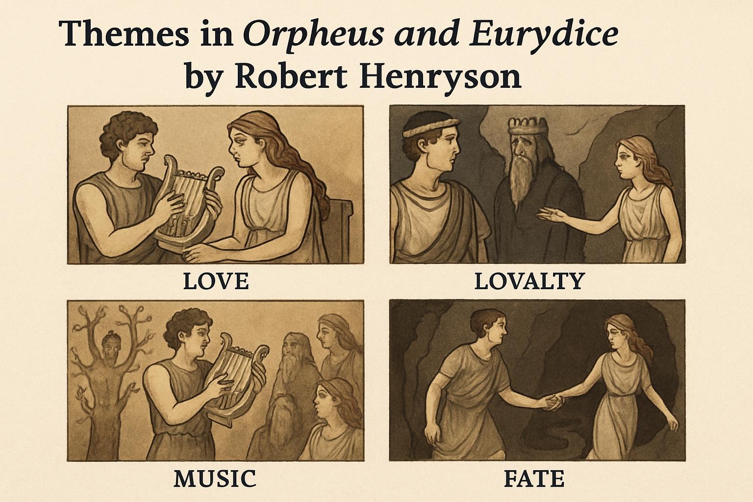 Themes in Orpheus and Eurydice