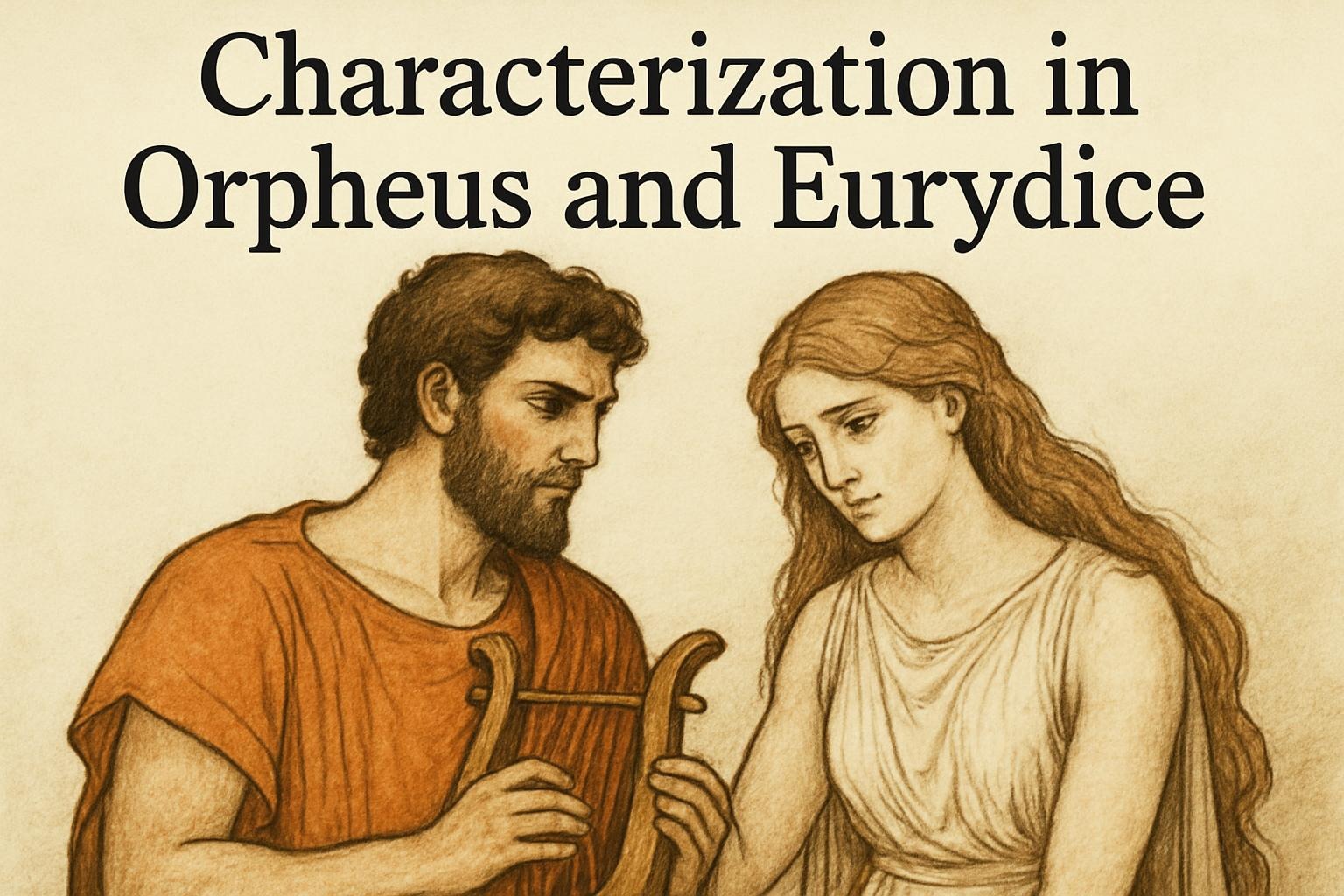 Characterization in Orpheus and Eurydice