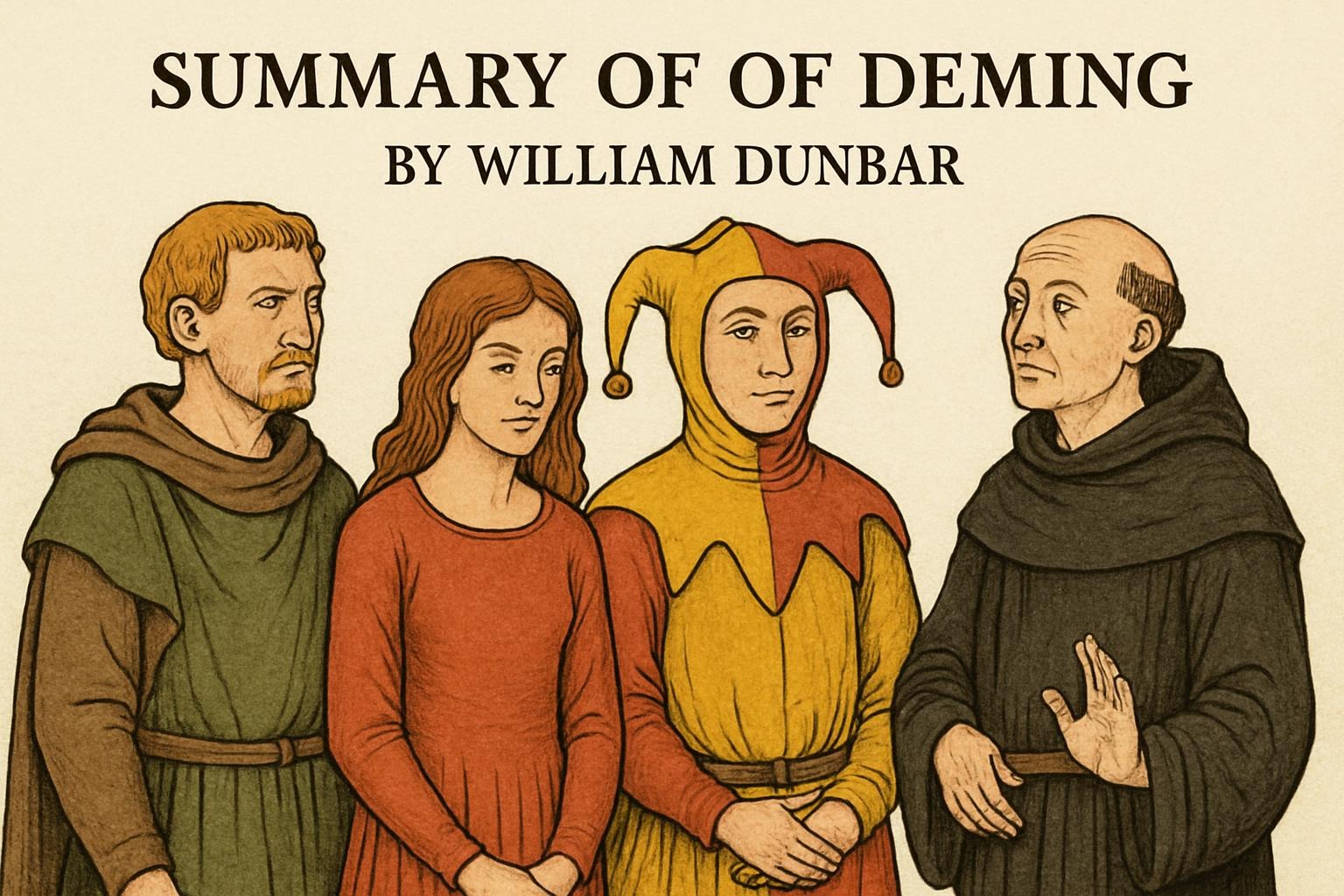 Summary of Of Deming by William Dunbar
