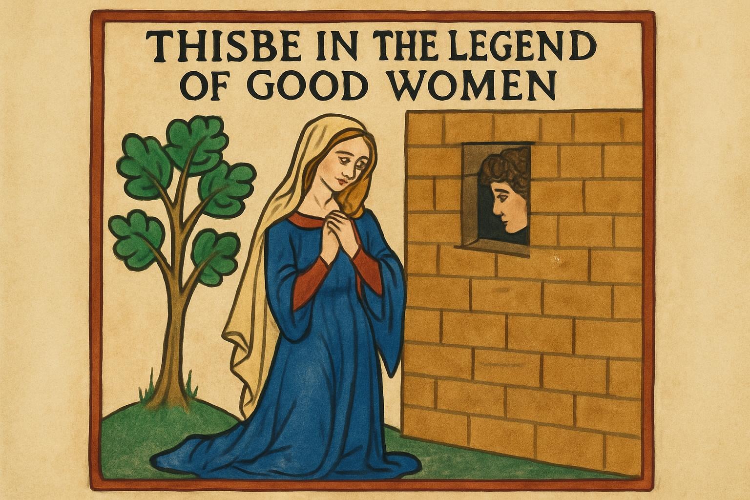 Thisbe in The Legend of Good Women